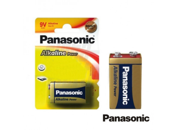 Panasonic Pilha Alcalina 9V/6lr61 Blister Panasonic Pilha Alcalina 9V/6lr61 Blister